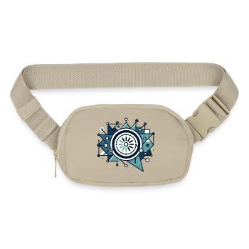 Circuit Starburst Emblem - Matte Hip Bag - sandgrau - Front