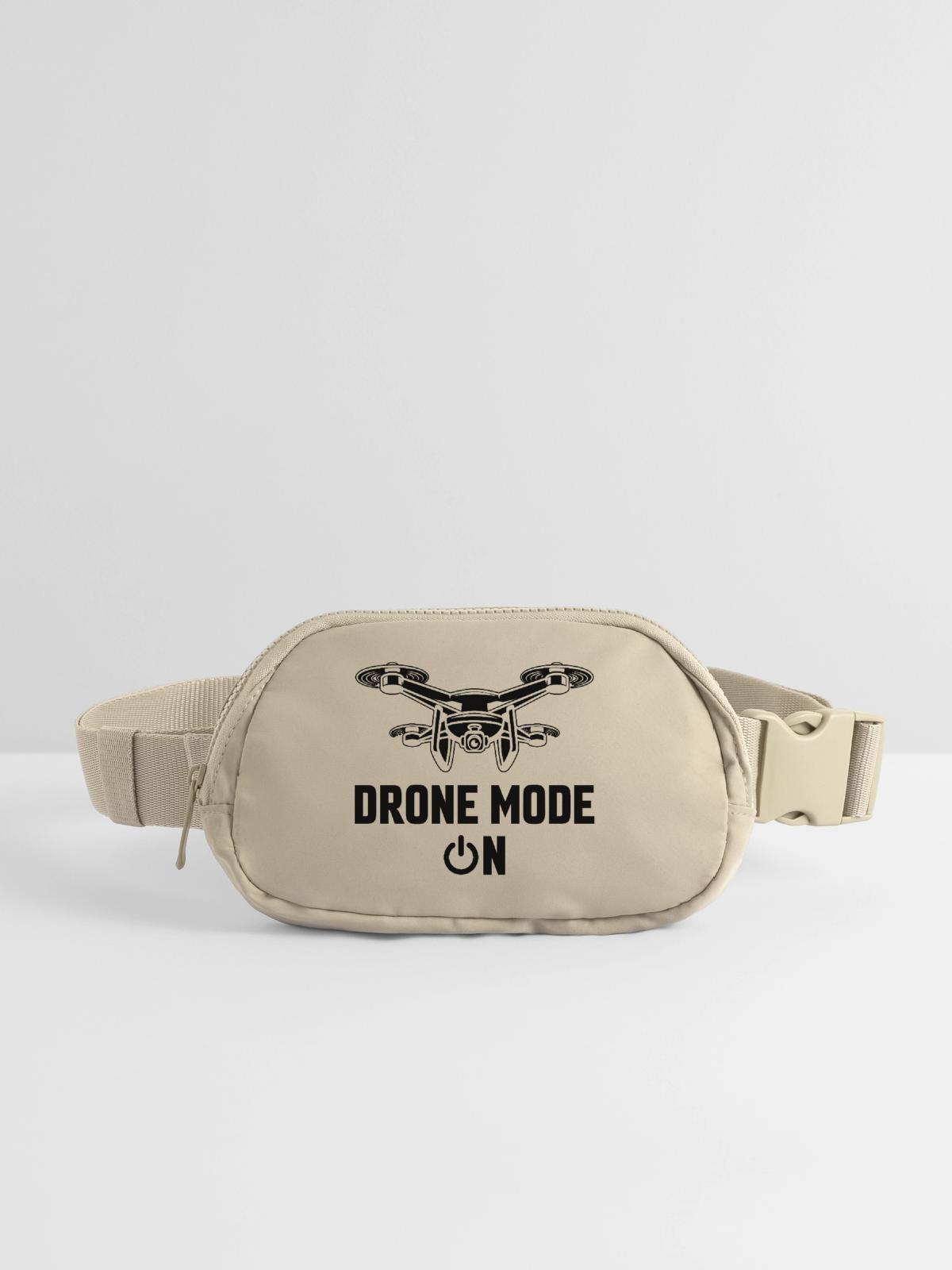 Drone Mode: On - Matte Hip Bag - sandgrau - Front