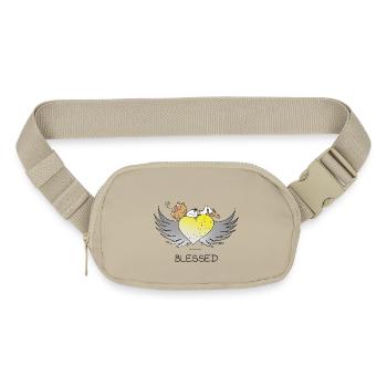 Blessed - Matte Hip Bag - sandgrau - Front