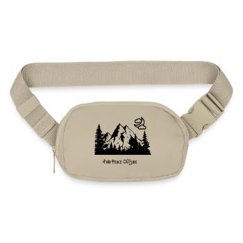 Please provide design details - Matte Hip Bag - sandgrau - Front