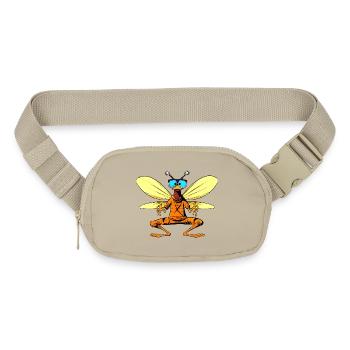 Fly Yogi - Matte Hip Bag - sandgrau - Front