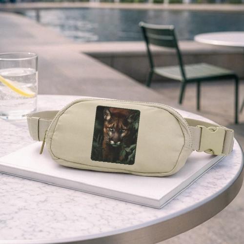Cougar Jungle Predator Design - Matte Hip Bag