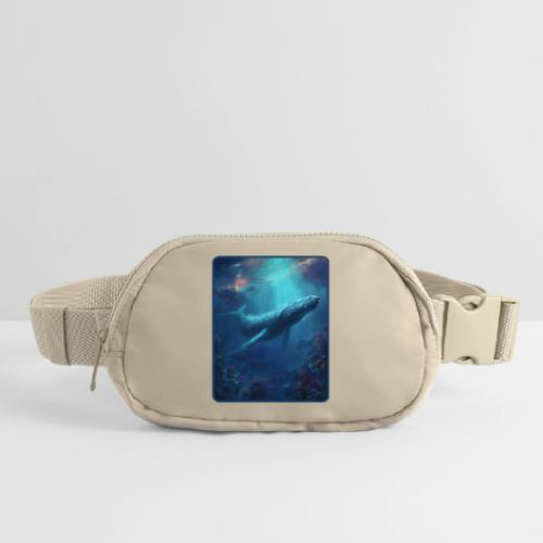Humpback Whale Ocean Reef Design - Matte Hip Bag