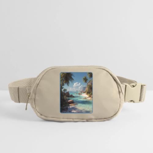 Tropical Island Paradise Ocean Design - Matte Hip Bag