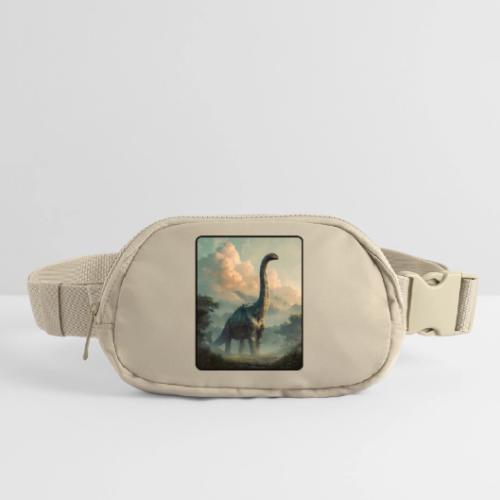 Brachiosaurus Prehistoric Scene Design - Matte Hip Bag