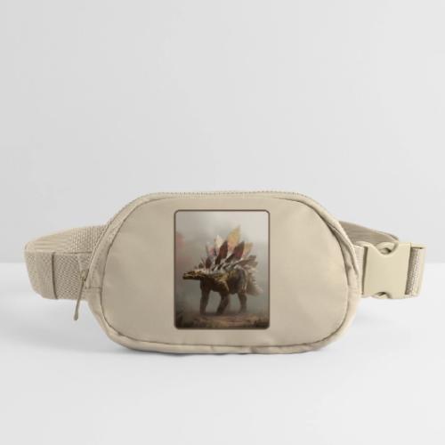 Stegosaurus Misty Forest Design - Matte Hip Bag
