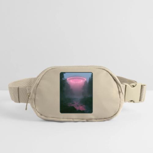 Neon UFO Forest River Design - Matte Hip Bag