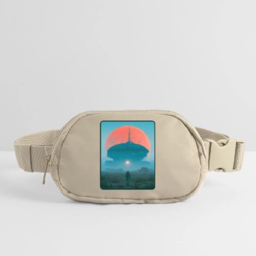 Astronaut Alien Outpost Design - Matte Hip Bag