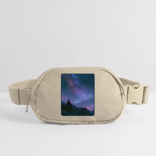 Stargazer Nebula Night Sky Art - Matte Hip Bag