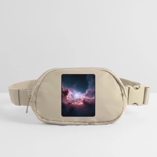 Radiant Cosmic Nebula Artwork - Matte Hip Bag