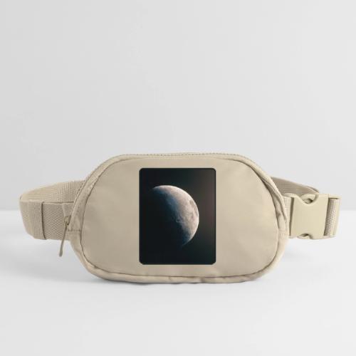 Crescent Moon Celestial Artwork - Matte Hip Bag