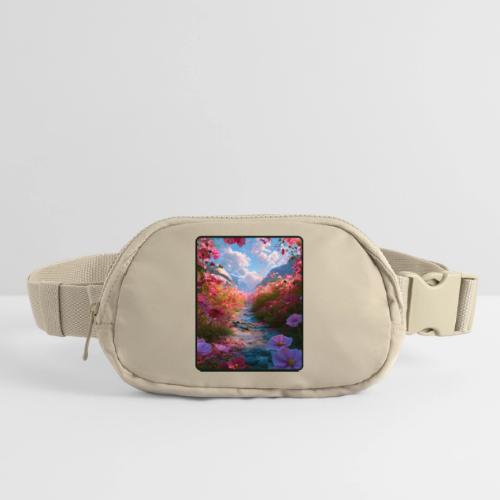 Dreamy Cosmos Valley Landscape Art - Matte Hip Bag