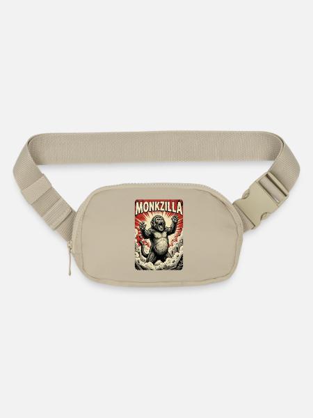 Urban Primate Japanese Inspired - Matte Hip Bag - sandgrau