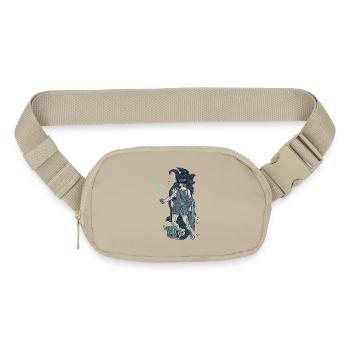 Neon Spartan Warrior with Aether Blade - Matte Hip Bag - sandgrau - Front