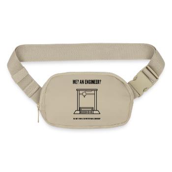 Awaiting design brief - Matte Hip Bag - sandgrau - Front