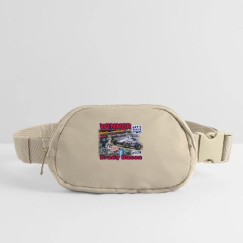 Brady Bacon #LetsRaceTwo Winner - Matte Hip Bag