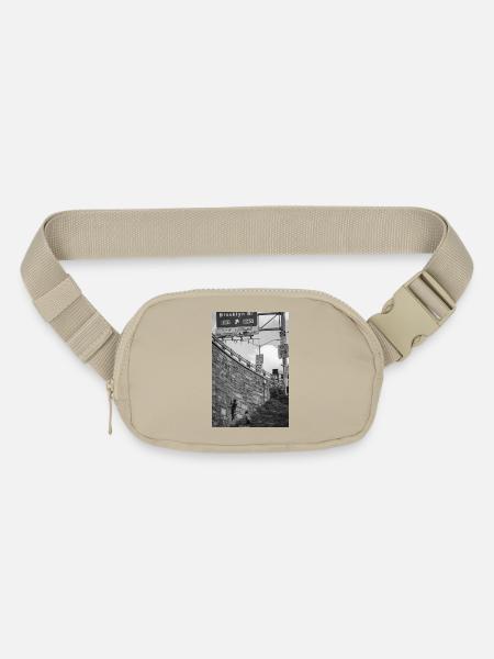 Cliffhanger: Brooklyn Bridge - Matte Hip Bag - sandgrau