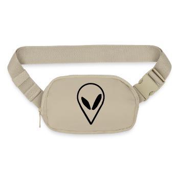 Alien - Matte Hip Bag - sandgrau - Front