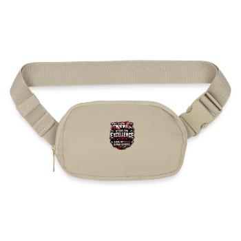 Strive for Excellence Emblem - Matte Hip Bag - sandgrau - Front