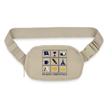 Church Religious Deacon Essentials - Matte Hip Bag - sandgrau - Front