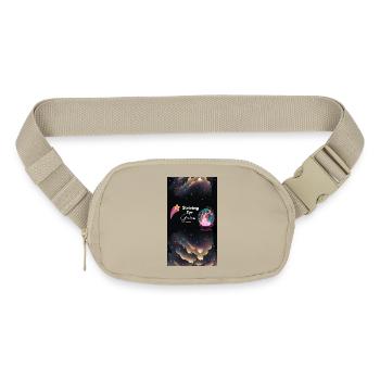 Striving for Greatness Cosmic Dream - Matte Hip Bag - sandgrau - Front