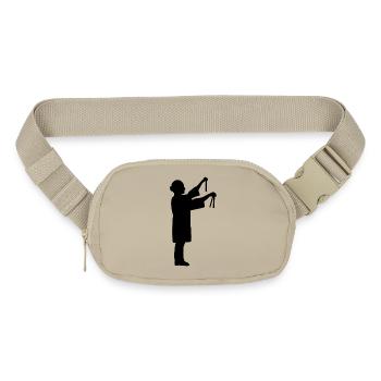 Scientist - Matte Hip Bag - sandgrau - Front