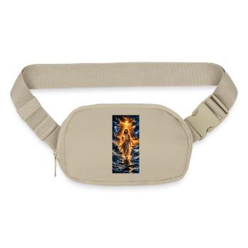 Walk with me - Matte Hip Bag - sandgrau - Front