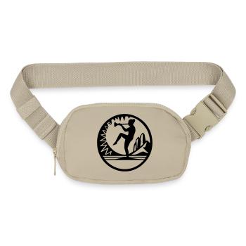 Horn Dancer Emblem - Matte Hip Bag - sandgrau - Front