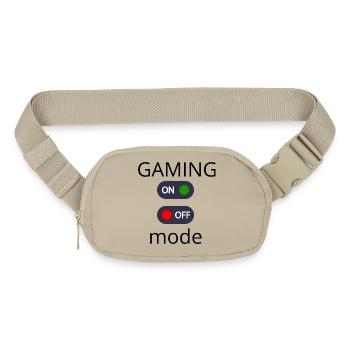 ONOFF Toggle Duo - Matte Hip Bag - sandgrau - Front