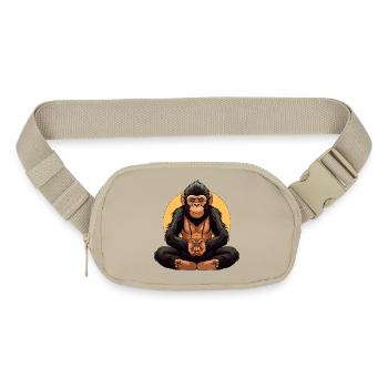 Monkey Yogi - Matte Hip Bag - sandgrau - Front