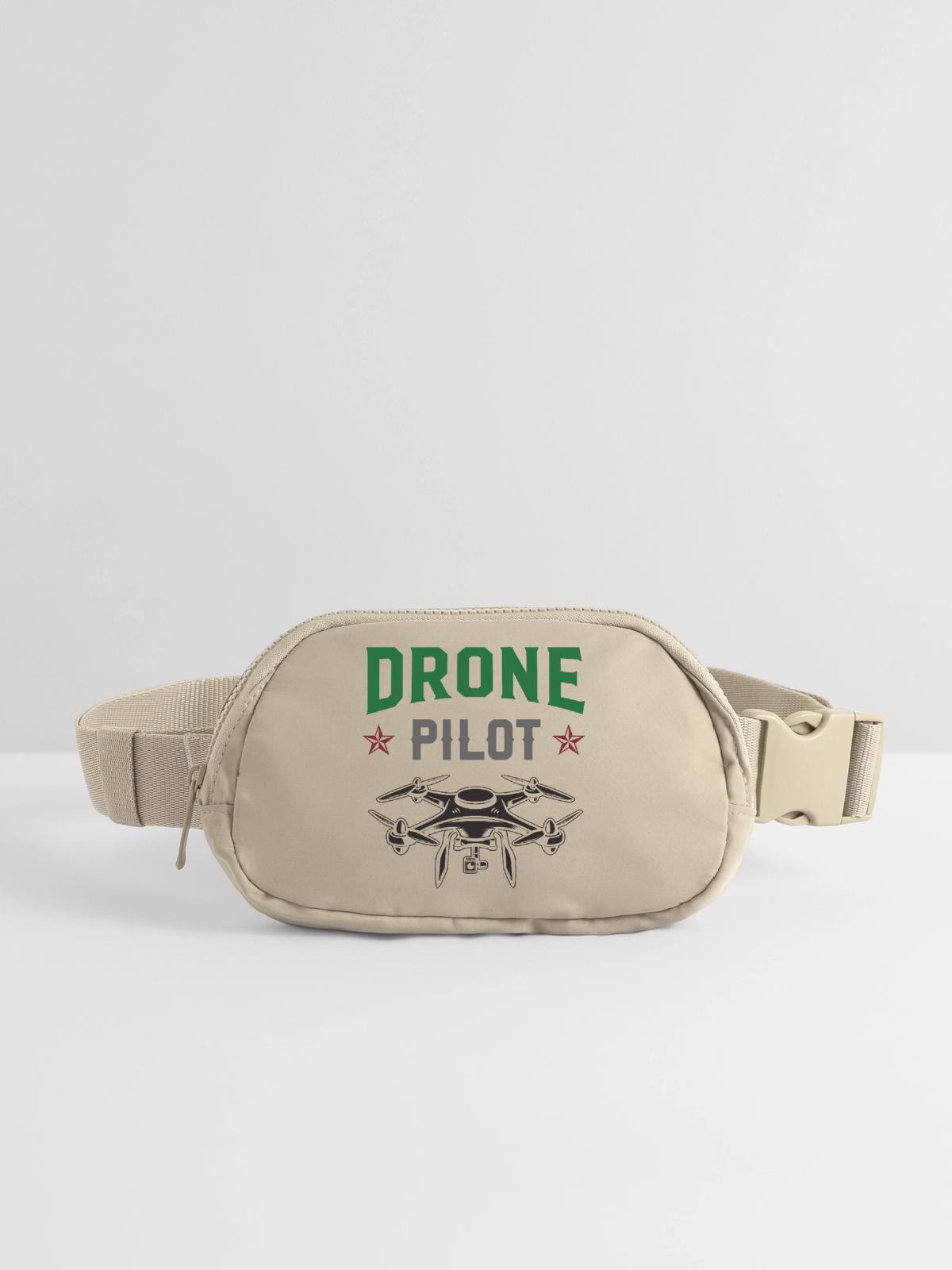 Drone Pilot - Matte Hip Bag - sandgrau - Front