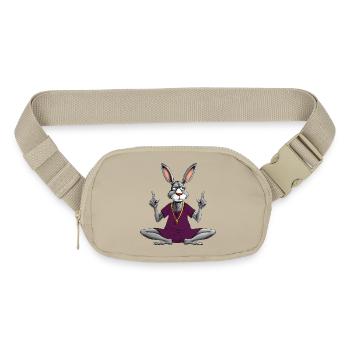 Donkey Yoga / Yogi Donkey - Matte Hip Bag - sandgrau - Front