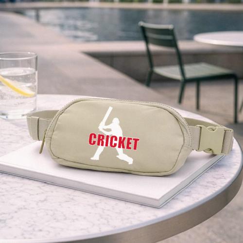 Power Play Cricket - Matte Hip Bag