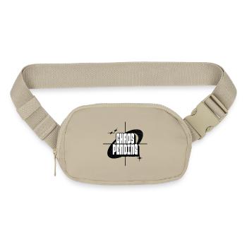 Chaos Pending Cosmic Space Logo - Matte Hip Bag - sandgrau - Front