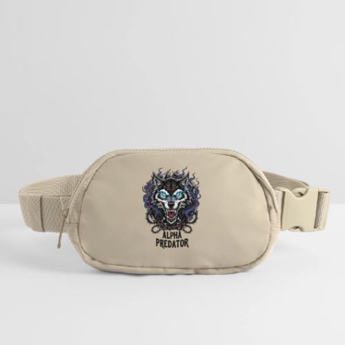 Alpha Predator Wolf Fierce Neon Eyes - Matte Hip Bag