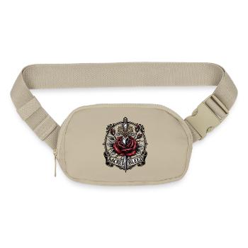 Sacred Bleed Dagger Rose Tattoo - Matte Hip Bag - sandgrau - Front