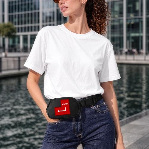 Just Press Enter - Matte Hip Bag