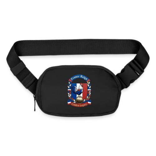 France Rooster Reign T-Shirt, Tricolore Pride Gift - Matte Hip Bag