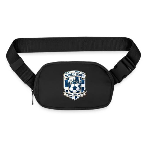Madrid Skyline Glory T Shirt, Madrid Fan Gift - Matte Hip Bag
