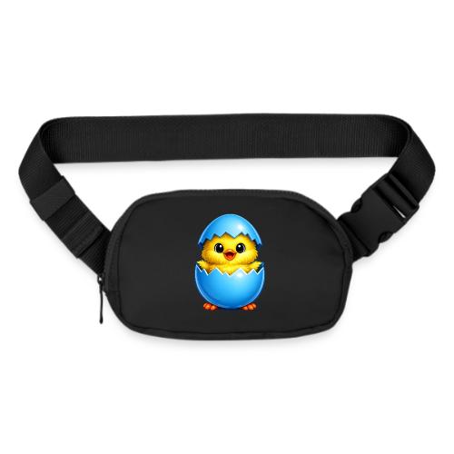 Easter Chick Blue - Matte Hip Bag