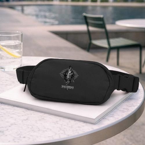 Wilted Rose Turning | Some sorrows don't echo back - Matte Hip Bag