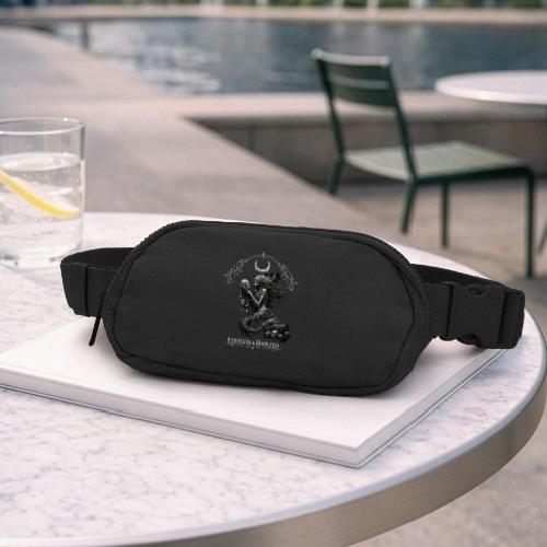 love and haunted - Matte Hip Bag