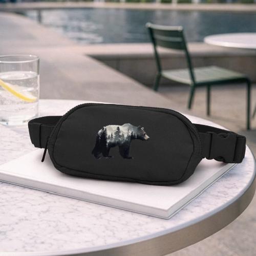 Forest Within the Bear - Matte Hip Bag