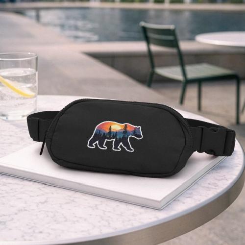 Mountain Spirit Bear - Matte Hip Bag