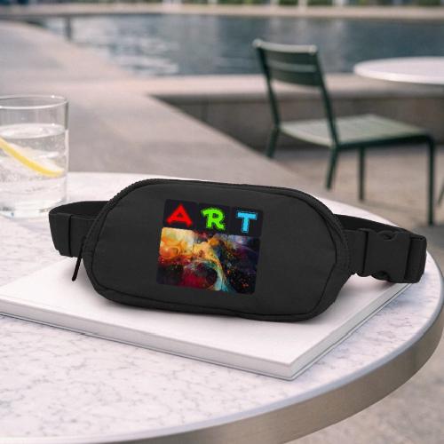 Waves of Art - Matte Hip Bag