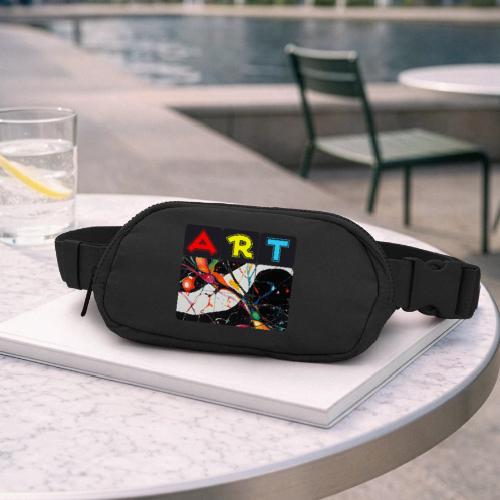Art in Motion: Color Unleashed - Matte Hip Bag