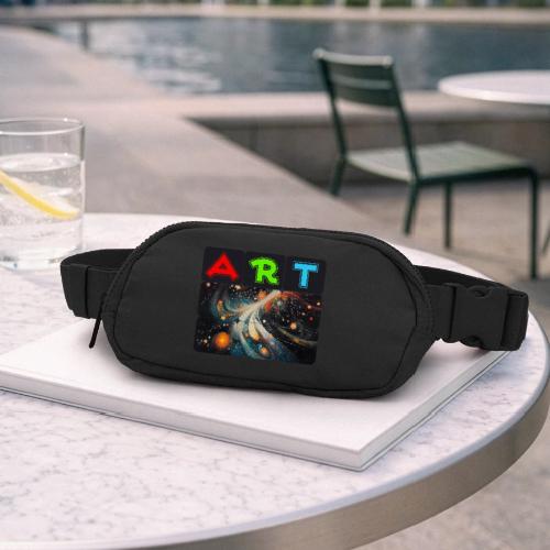Swirls of Colorful Art - Matte Hip Bag