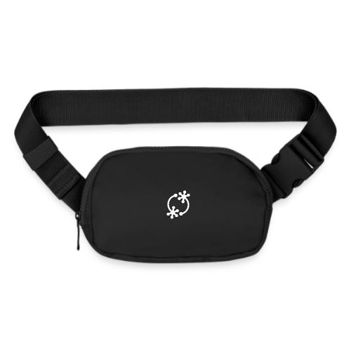 NM Logo Icon (White) - Matte Hip Bag