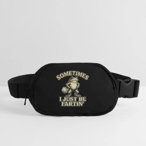 Sometimes I Just Be Fartin Funny Frog Shirt - Matte Hip Bag