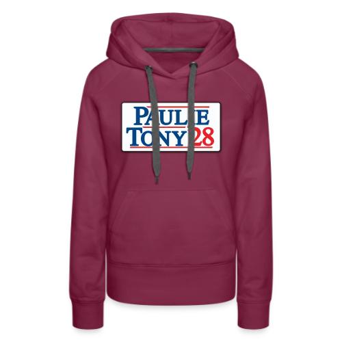 Paulie and Tony for Co-President 2028 - Women's Premium Hoodie